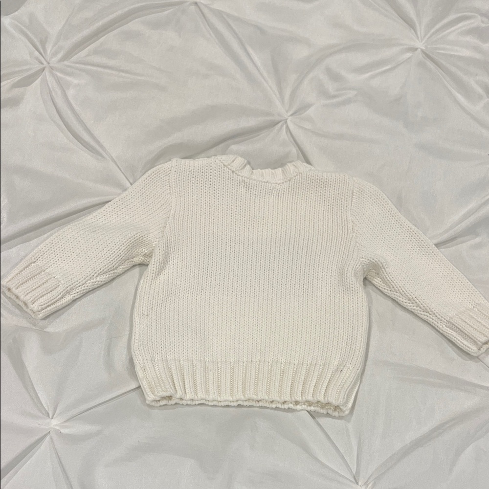 NWT Ralph Lauren Cream Knit Sweater - Picture 5 of 7